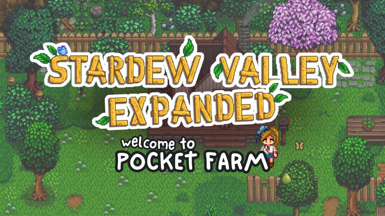 stardew valley expanded | working on community center bundles at pocket farm 🌱