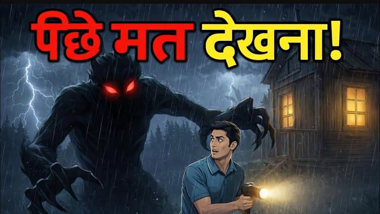 “पीछे मत देखना!”“उसकी आवाज मत सुनोरात का डरावना जंगलबिजली चमक रही हो ⚡अगर रात में ये आवाज आए तो जवाब