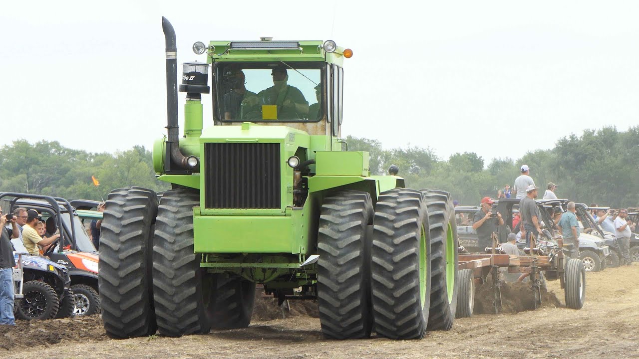 Steiger Panther II Plowing at Half Century of Progress Show 2023