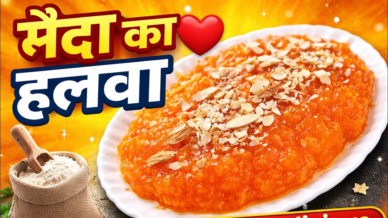 Maida ke flour ka halwa❤️#maida #halwa #maidakahalwa #gulshanrecipevlogs #viral #cooking #trending 
