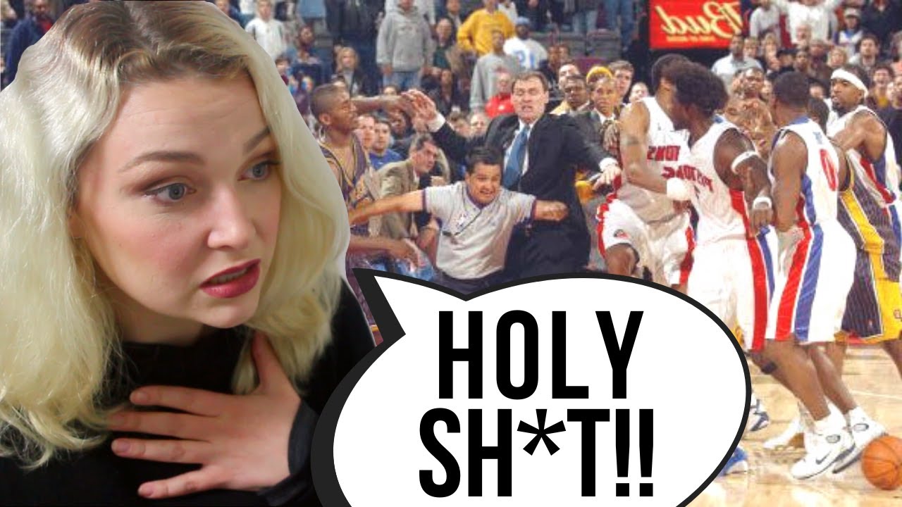 New Zealand Girl Reacts to Malice at the Palace | NBA Basketball Pacers vs. Pistons