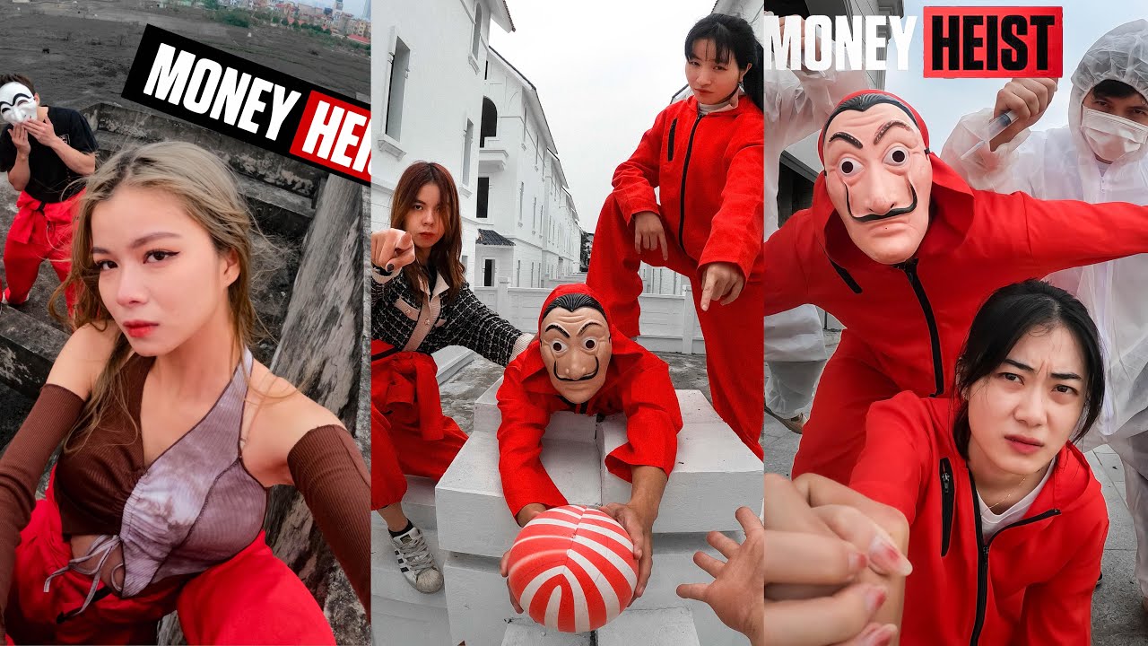 BEST TOP 3 MONEY HEIST ESCAPING ANGRY GIRLFRIEND (Epic Parkour POV)