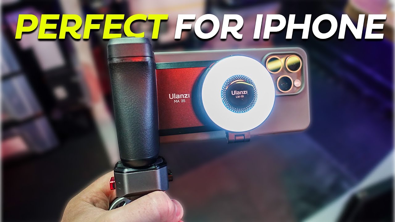 Сделайте камеру вашего iPhone проще в использовании! - Ulanzi MA35