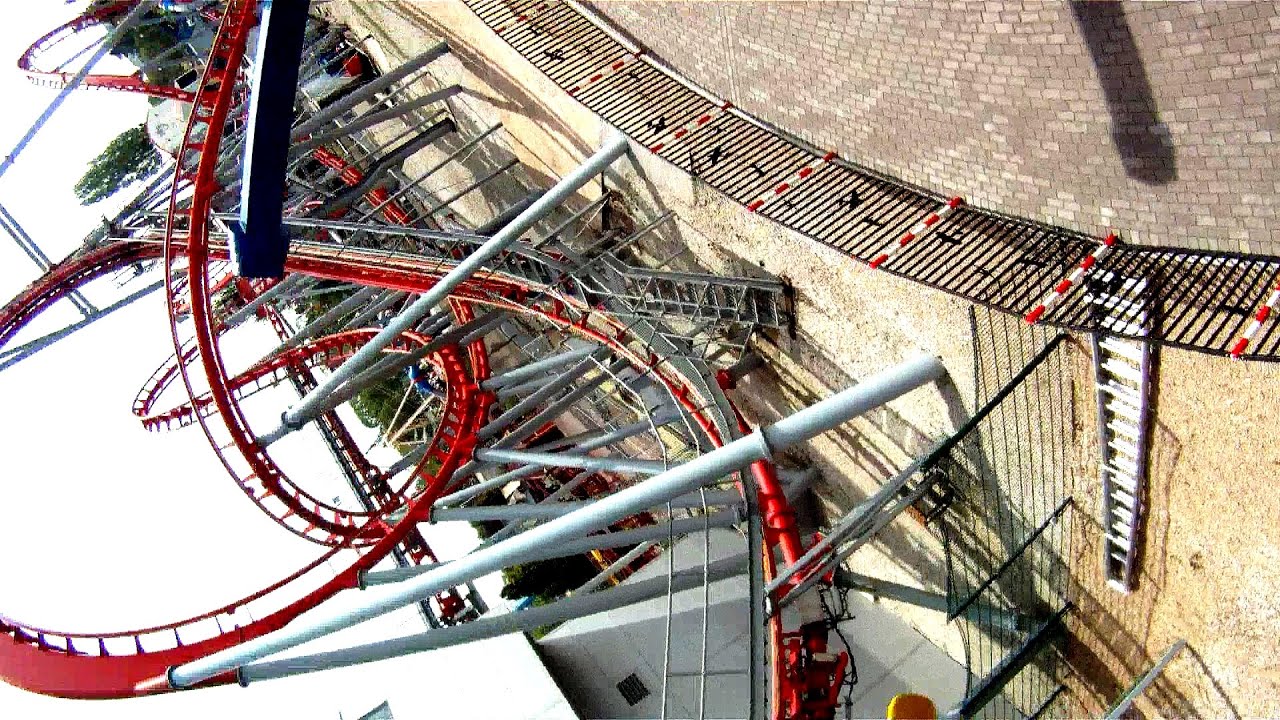 Air Race front seat on-ride HD POV Drayton Manor Park