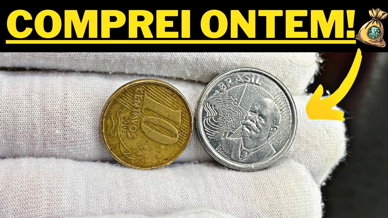COMPRO E PAGO À VISTA - Olha o valor dessas duas moedas!
