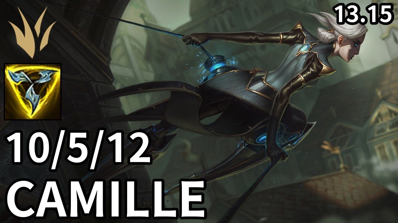 Camille Jungle vs Graves  - EUW Diamond  | Patch 13.15