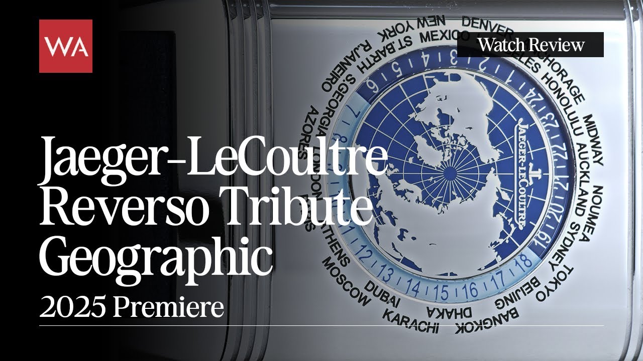 JAEGER-LECOULTRE Reverso Tribute Geographic. A travel time complication. 2025 Premiere.