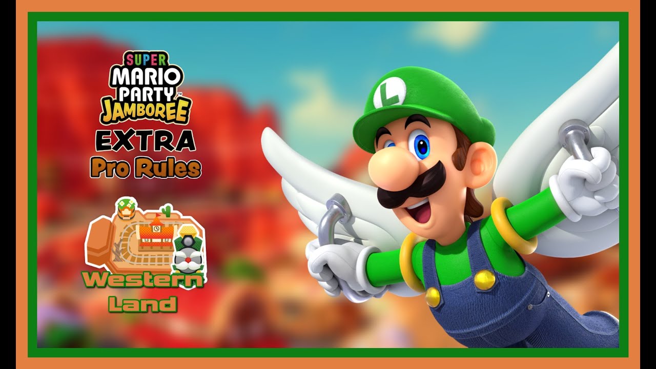 Super Mario Party JAMBOREE (EXTRA) - Western Land (Pro Rules) #marioparty #cowboys #switch2