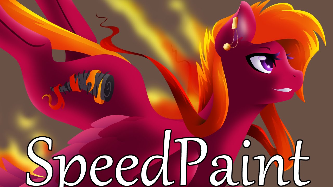 MLP Speedpaint - Mistral Pyre
