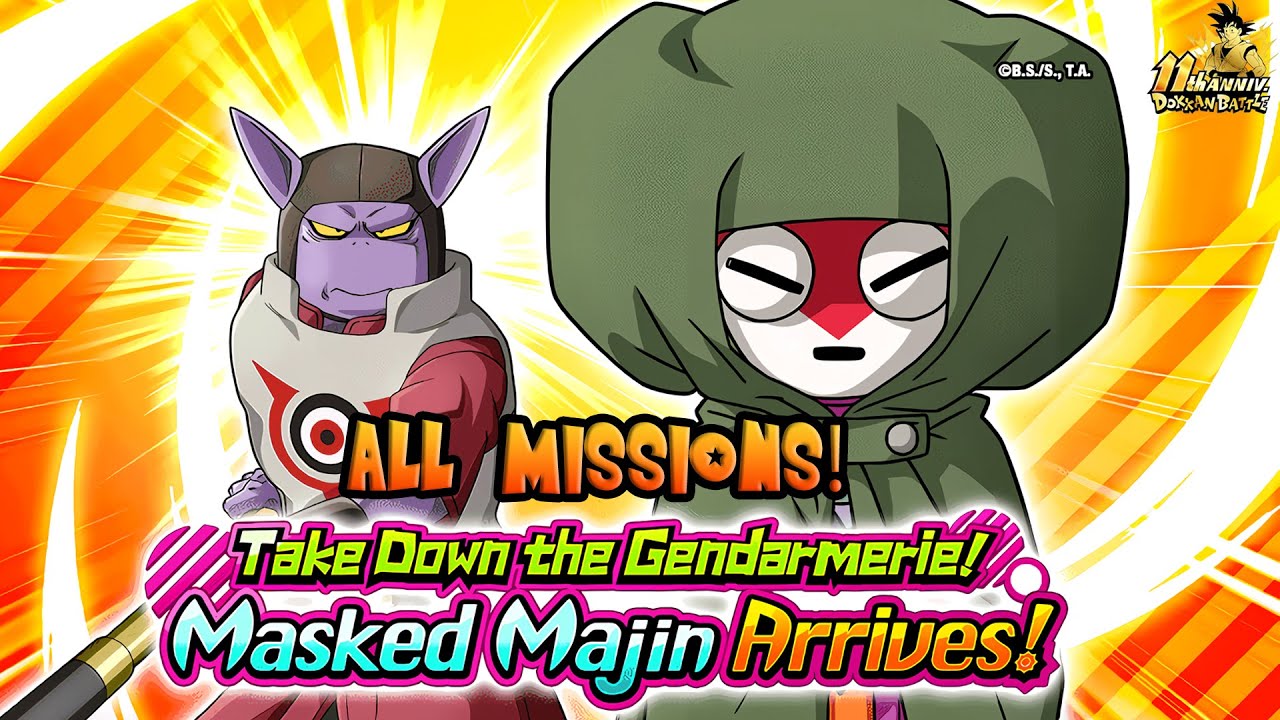 How To Beat Take Down The Gendarmerie! ALL MISSIONS! [Dokkan Battle]