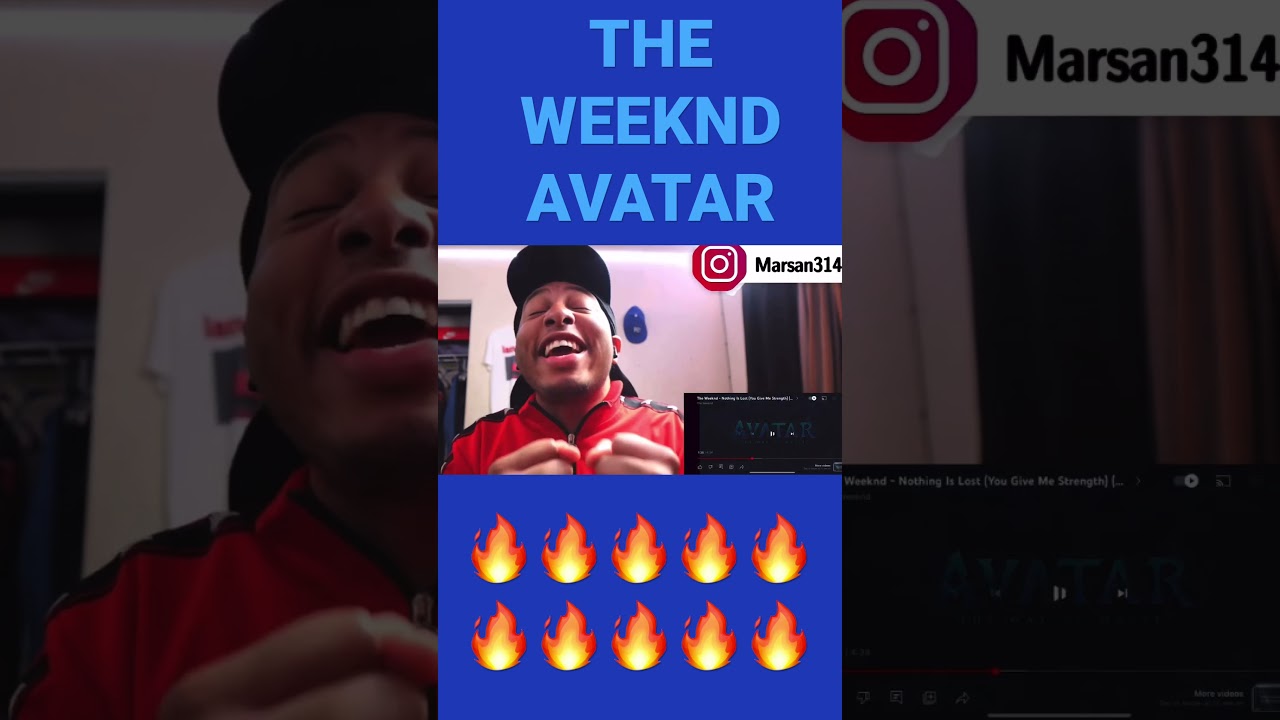 THE WEEKND NOTHING IS LOST AVATAR MOVIE!!🔥🔥 #theweeknd #avatar #marsan314