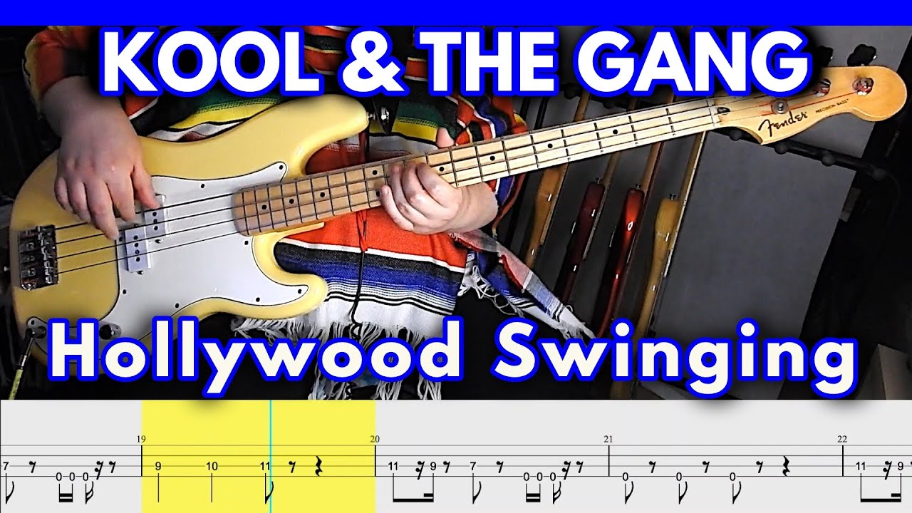 Kool & The Gang - Hollywood Swinging [1973] | BASS Cover | TABS