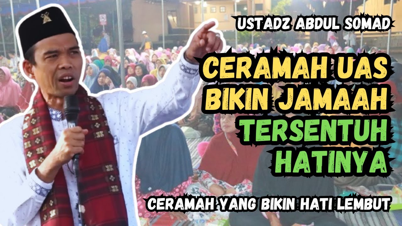 Ceramah UAS yang Bikin Jamaah Tersentuh Hatinya di Malaysia!