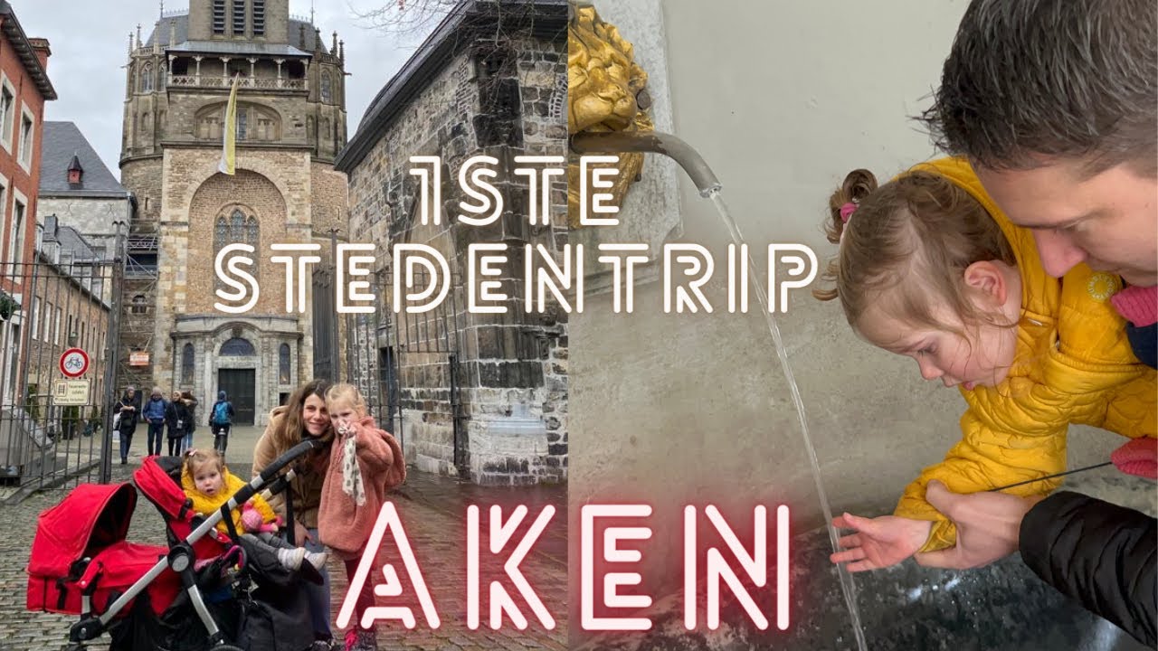 Onze 1ste stedentrip. Ga met ons mee naar Aken. Vondenhoffjes Familievloggers. Dagvlog #5
