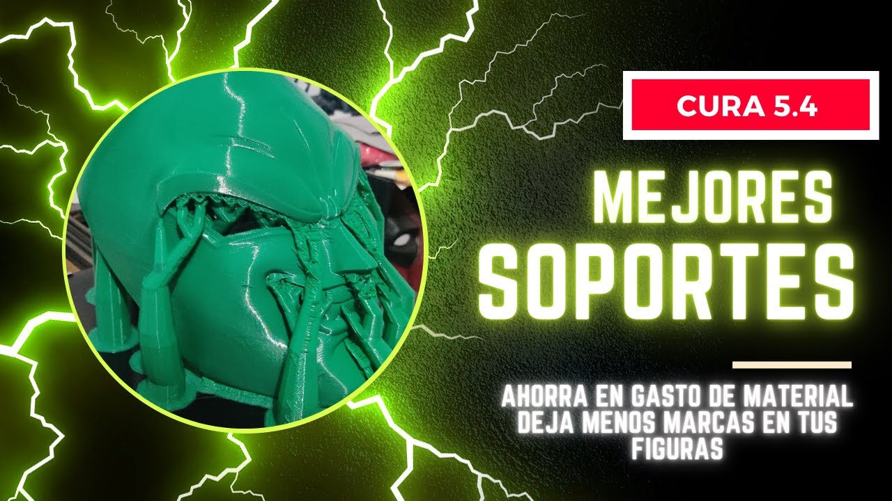 MEJORES SOPORTES | IMPRESION 3D | CURA 5.4