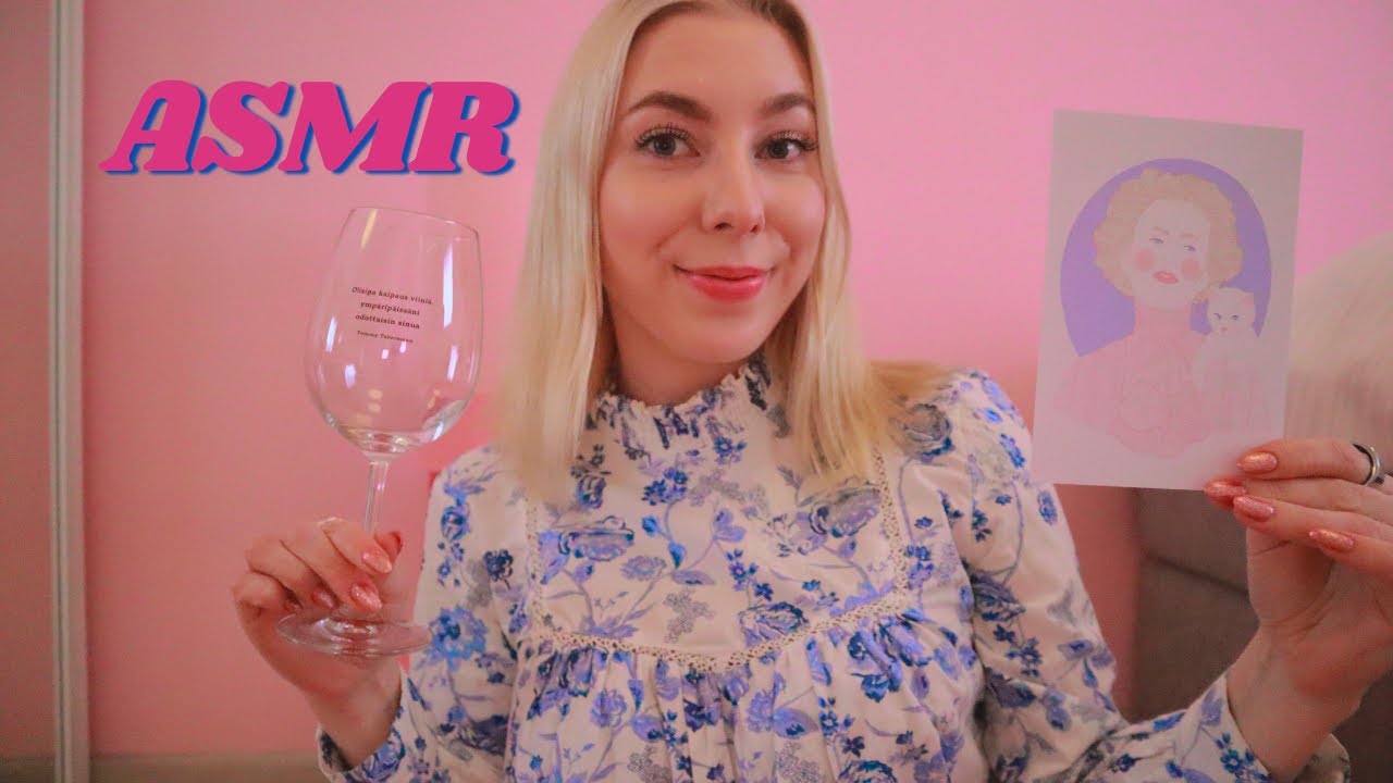 Runo-ASMR ✨ Luen sulle mun suosikkirunoja 🌸 ASMR SUOMI