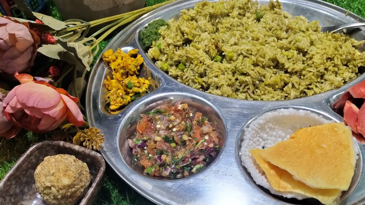 हरियाली खिचड़ी/Sankranti special Hariyali khichdi