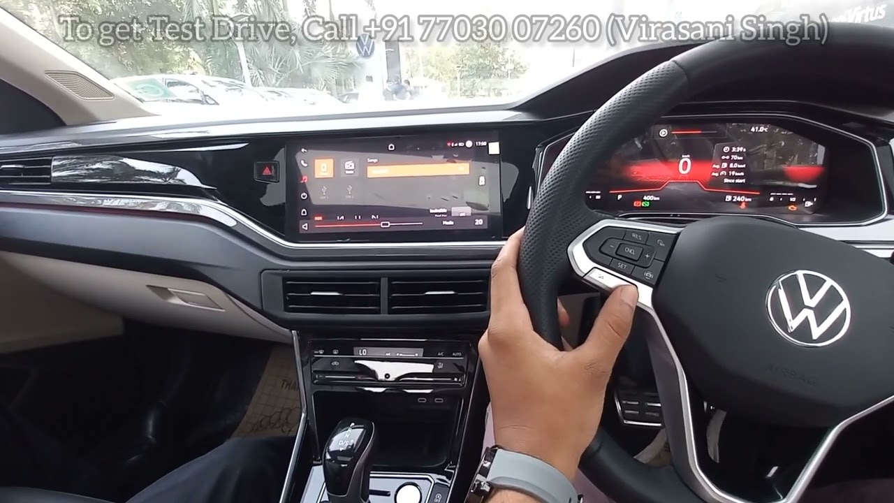 Virtus Infotainment System features and Sound Quality || Detailed Explanation || Use Headphones