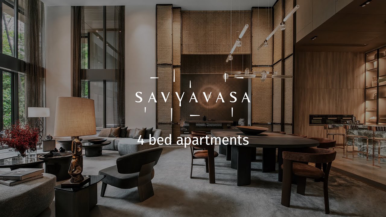 4-Bed Luxury Apartments for Fine Living at Savyavasa, South Jakarta