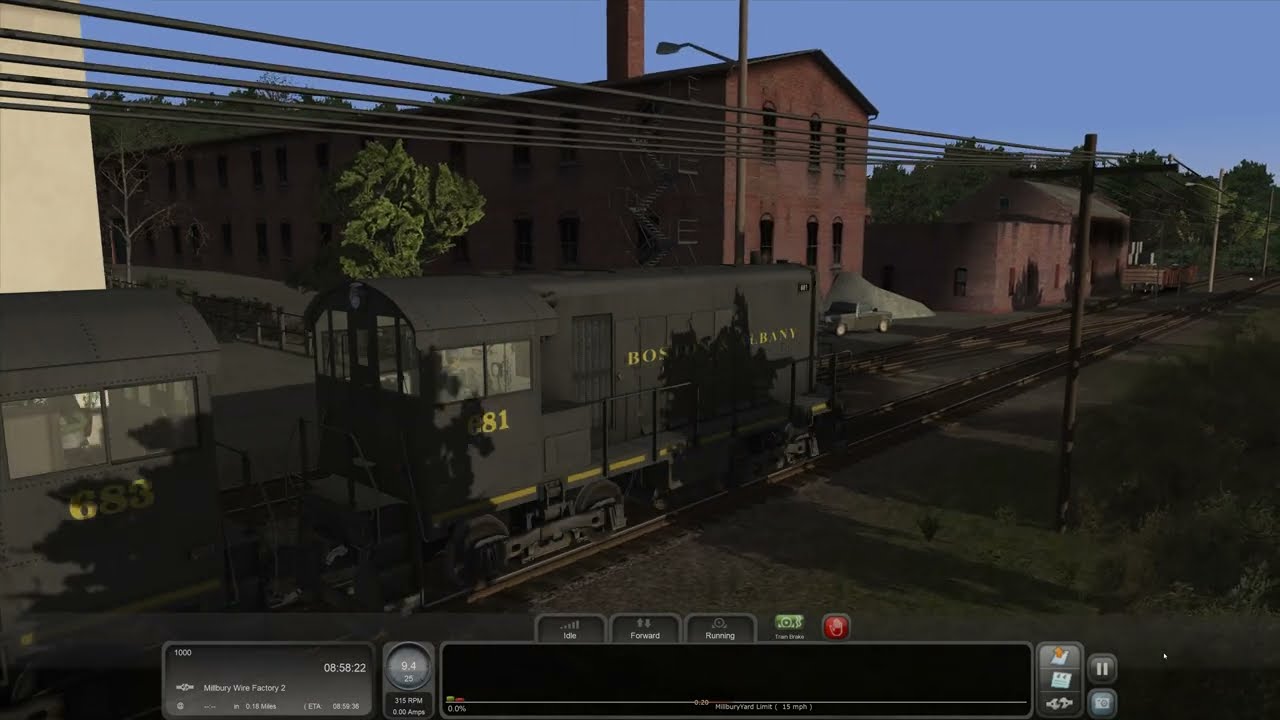 Train Simulator Classic - [Alco HH600] -  Millbury Delivery 2 - 4K UHD