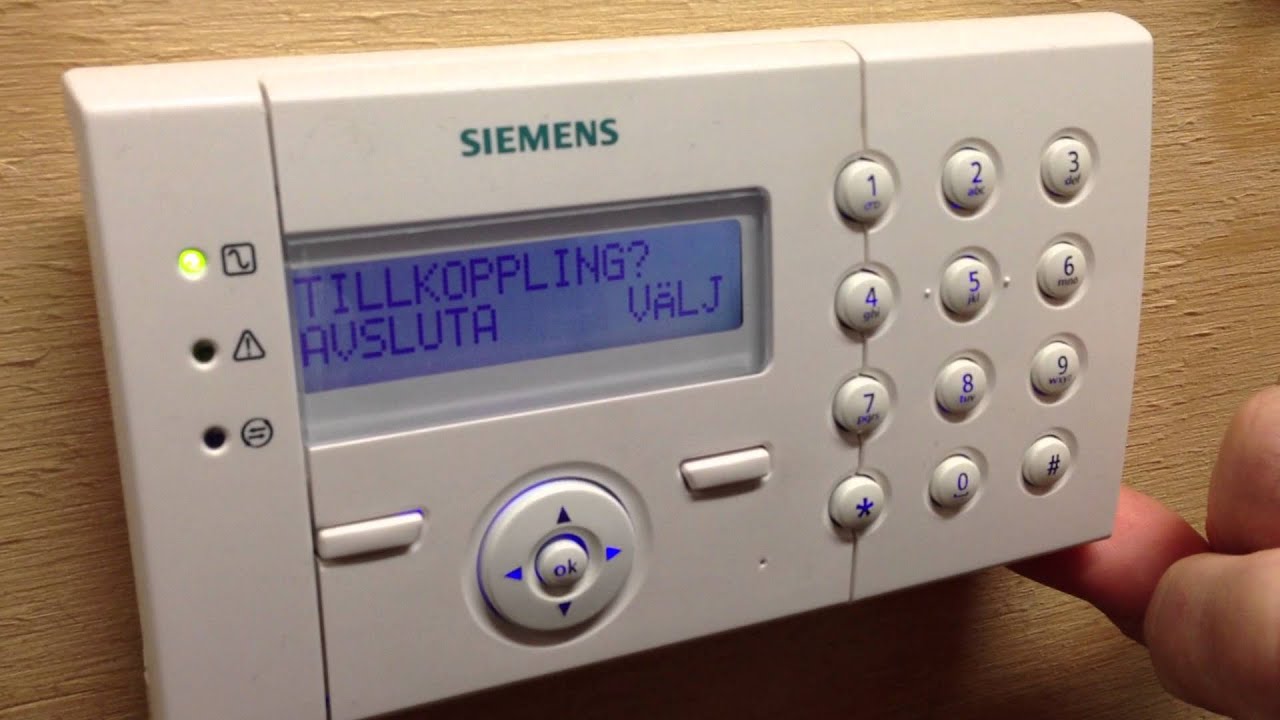 Siemens SPC Återställa sabotage.mov