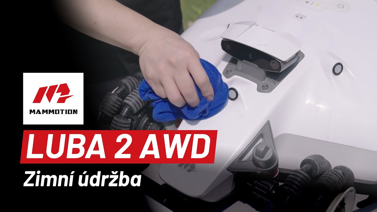 Mammotion LUBA 2 zimn&iacute; &uacute;držba