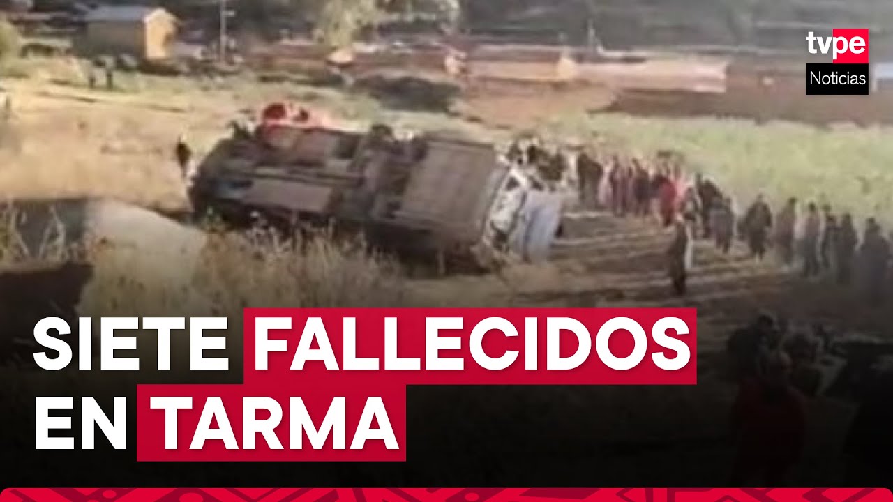 Tragedia en Tarma: siete integrantes de orquesta Antología del Folklore mueren en accidente