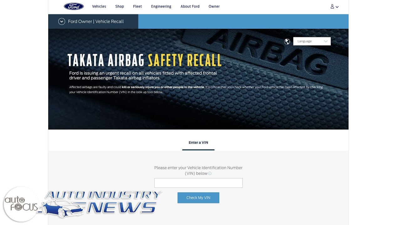 Online Tracking Tool To Ensure Ford Vehicle Safety | Auto Industry News