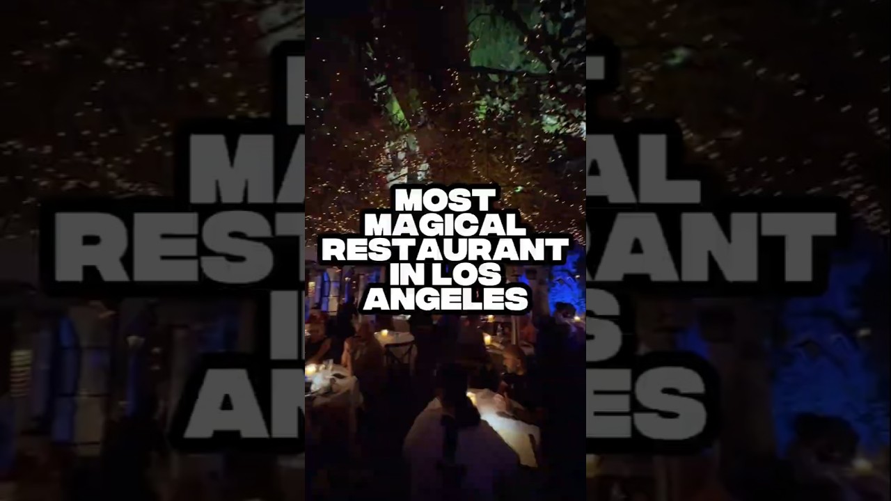 The Most Romantic Restaurant in LA? 😍 Hidden Gem & French-Mediterranean Dining #TheLittleDoorLA