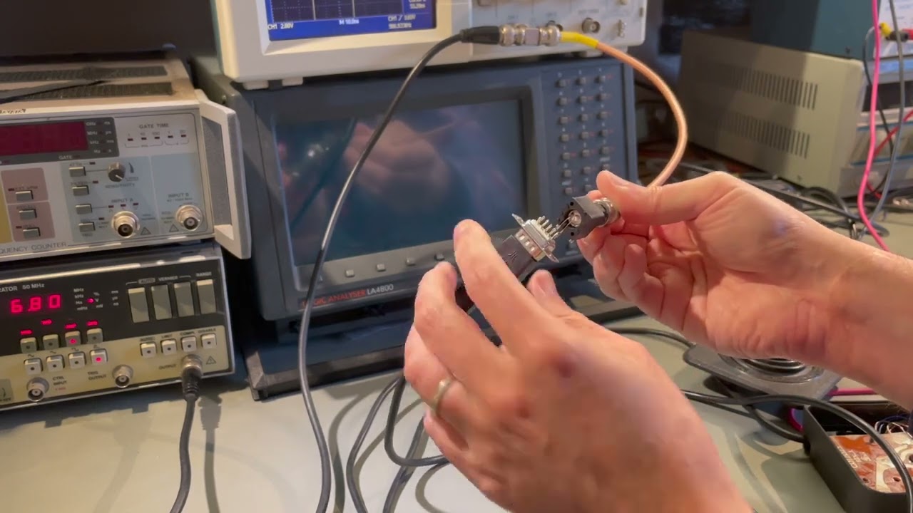Using time domain reflectometry to fix a broken joystick