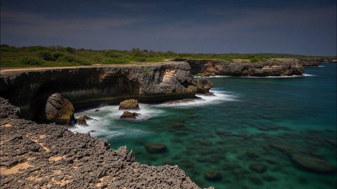 🌊 Lose Stress with Calm Ocean Waves & Stunning Coastal Cliffs | 4K Nature Relaxation