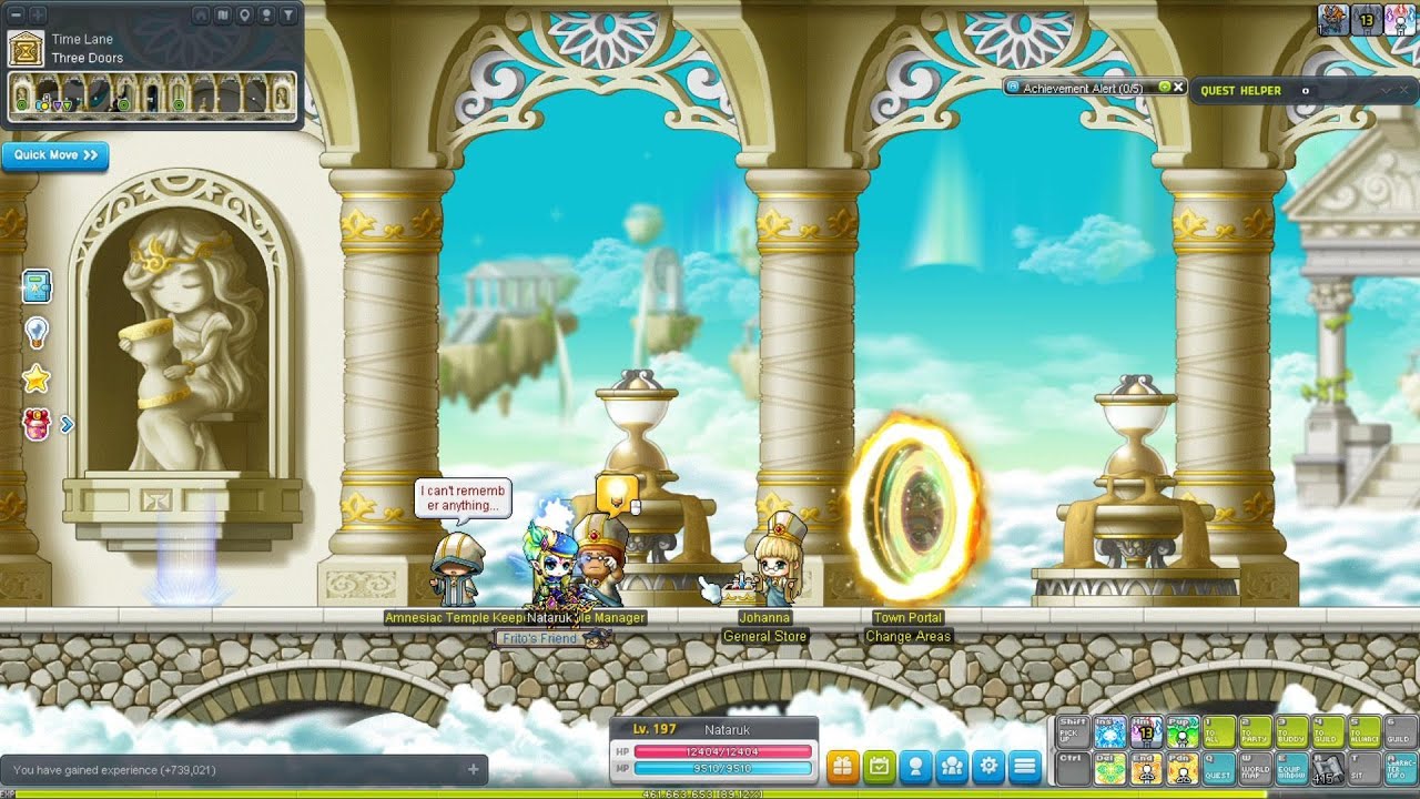 MapleStory Gameplay Part 66 | Temple Of Time Main Quest Part 2