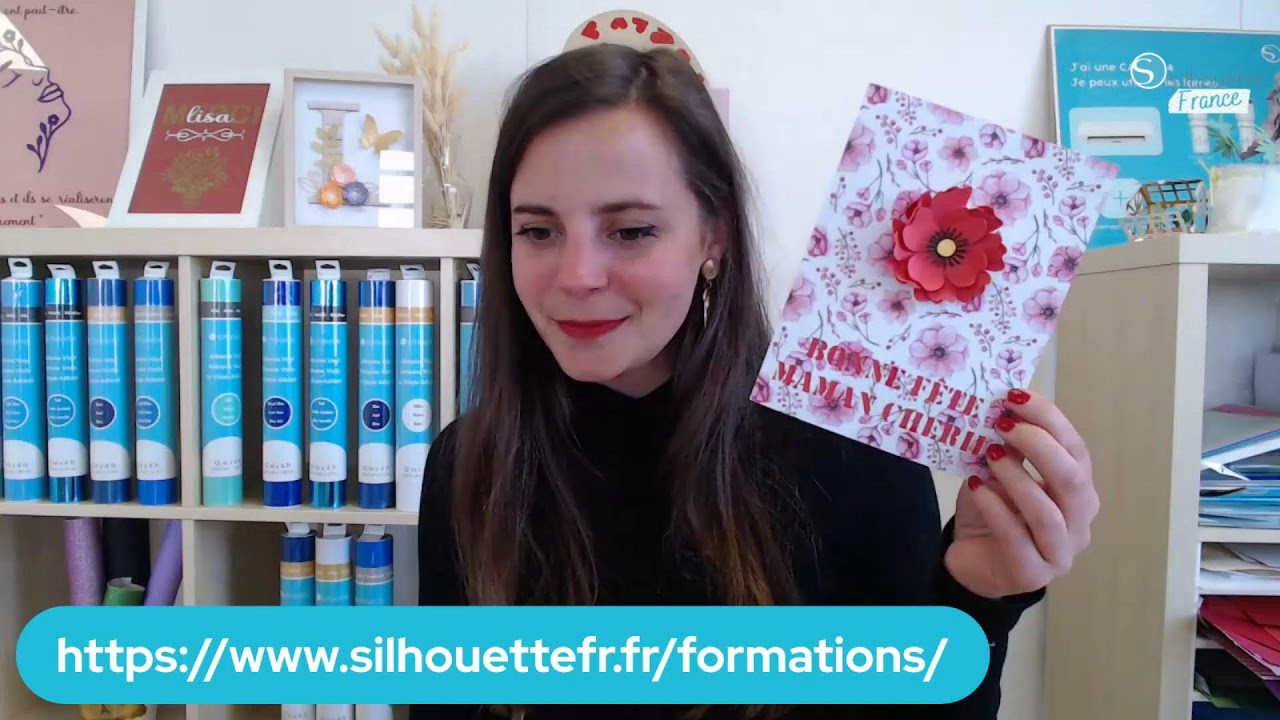 Live Silhouette Fr | DIY une carte pour la fête des Mères
