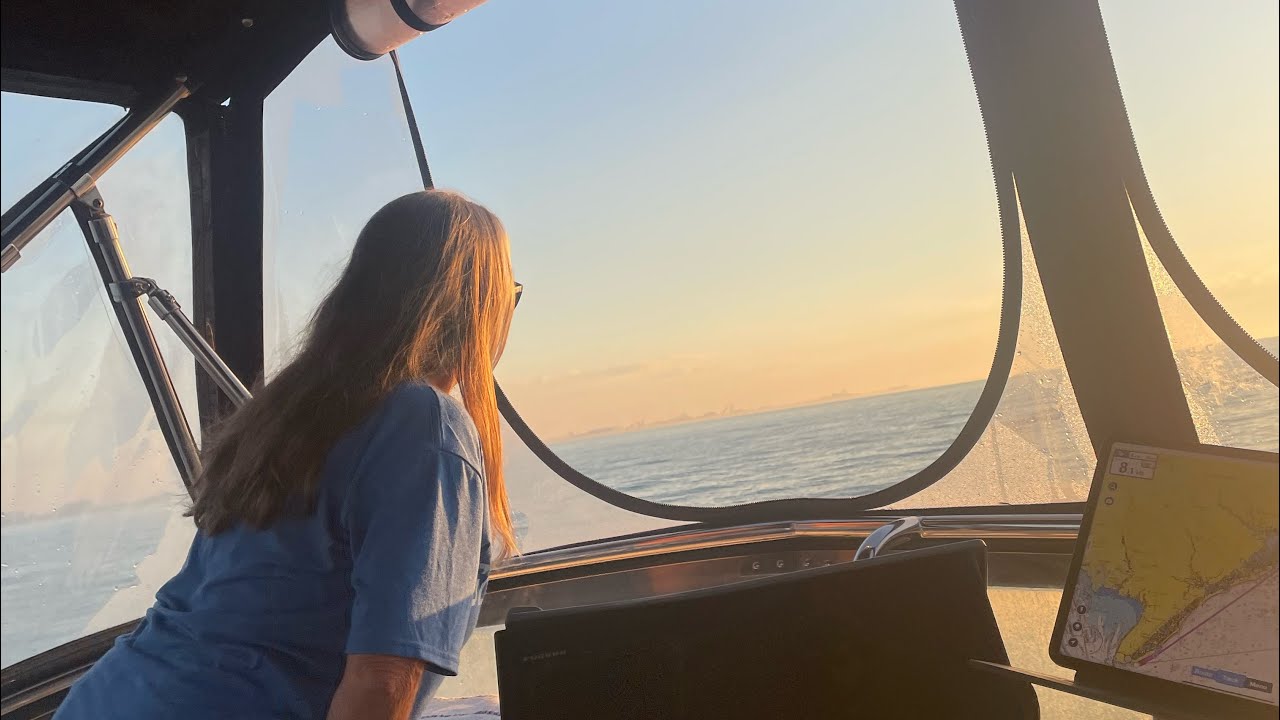 7 Knot Mike.  C&D Canal (Summit North) to Cape May June 29, 2025 #C&DCanal #grandbanks #icw #boat 