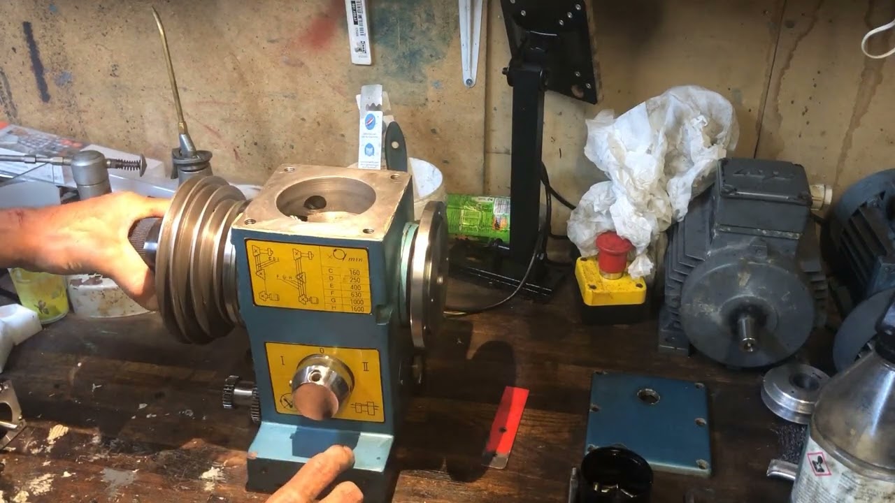 AT-300 lathe-mill-drill, headstock - intro
