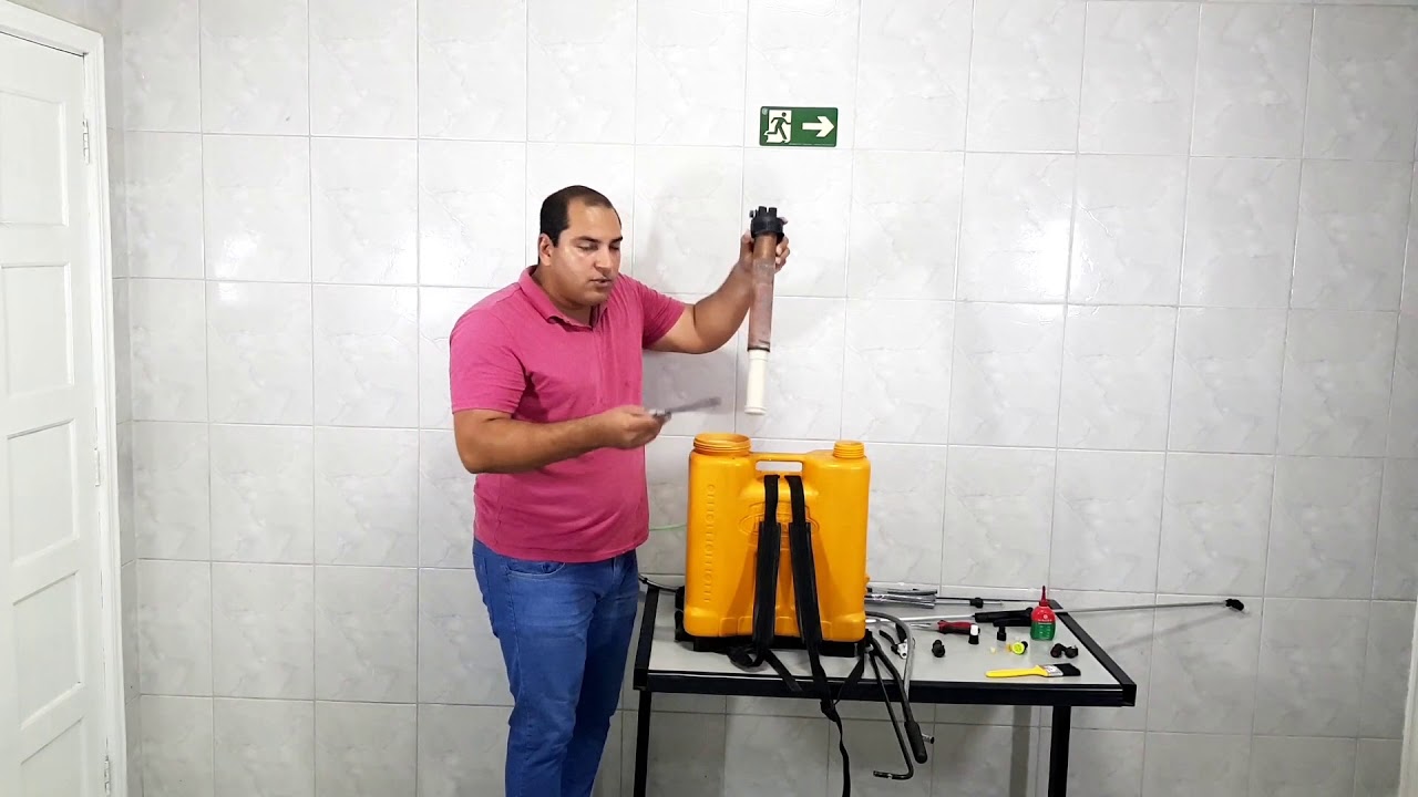 Manutenção do Pulverizador Costal Simétrico Guarany 20L | Gabriel Ambiental