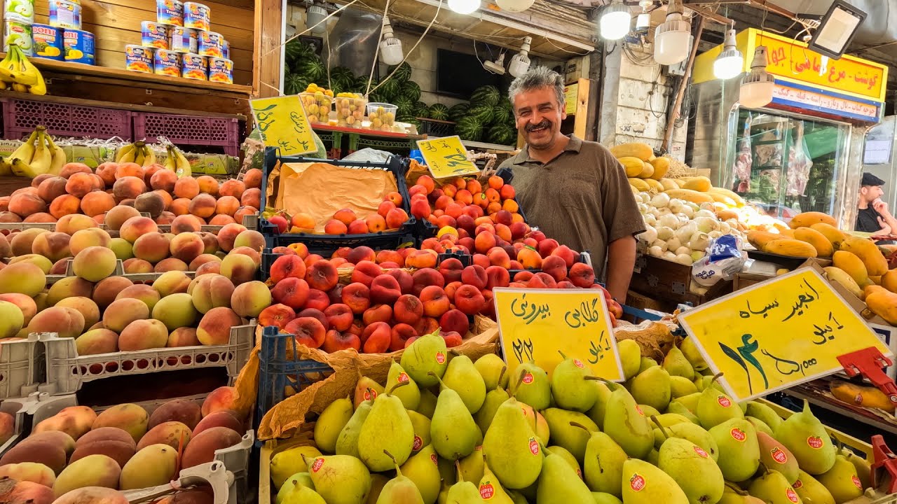 IRAN Tajrish-Basar im Norden von Teheran 🇮🇷 Erstaunliche Tour durch den Großen Basar