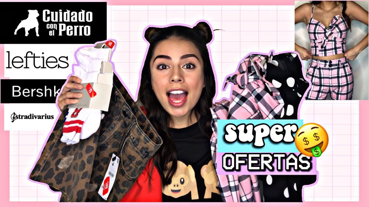 HAUL rebajas CUIDADO CON EL PERRO, bershka, lefties y más ropa barata y ofertas / Karla Jaramillo