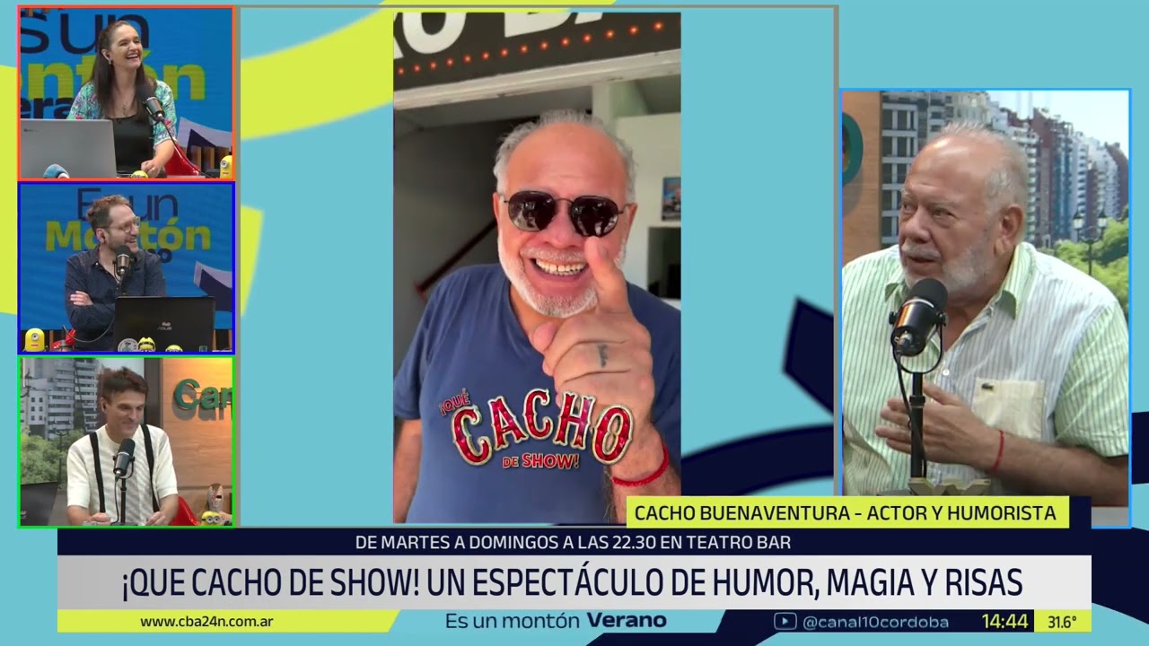 Cacho Buenaventura en ES UN MONTÓN!