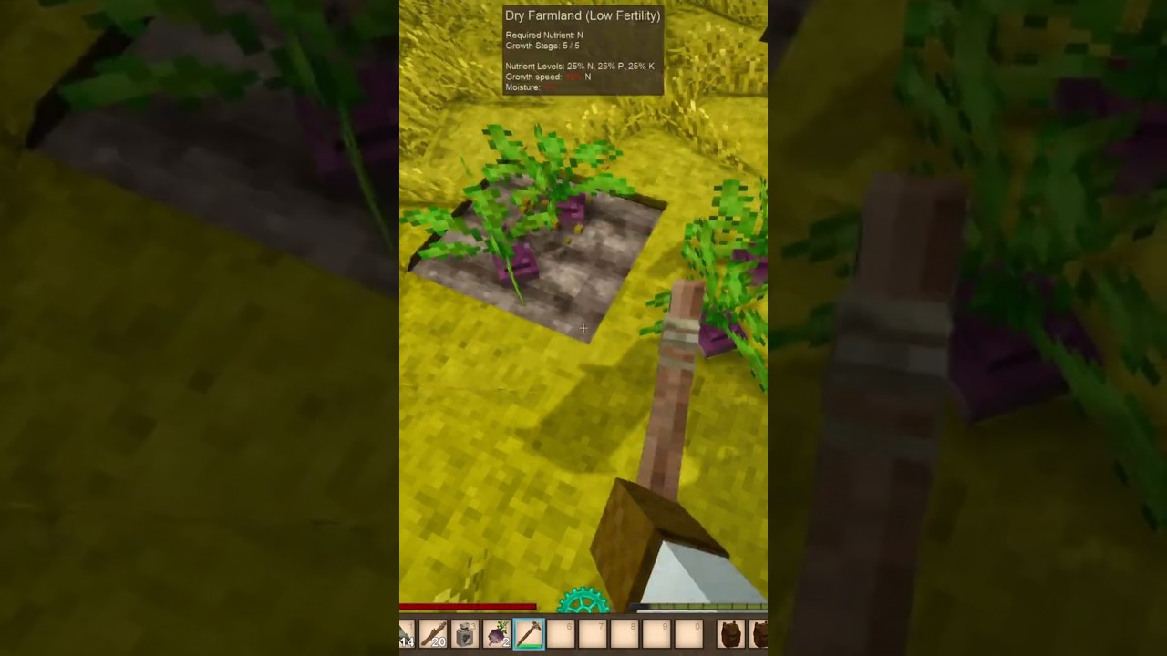 Wild Crop Hack (Patched Out in 1.20!) #gaming #gamingtips #vintagestory #vintagestorysurvival