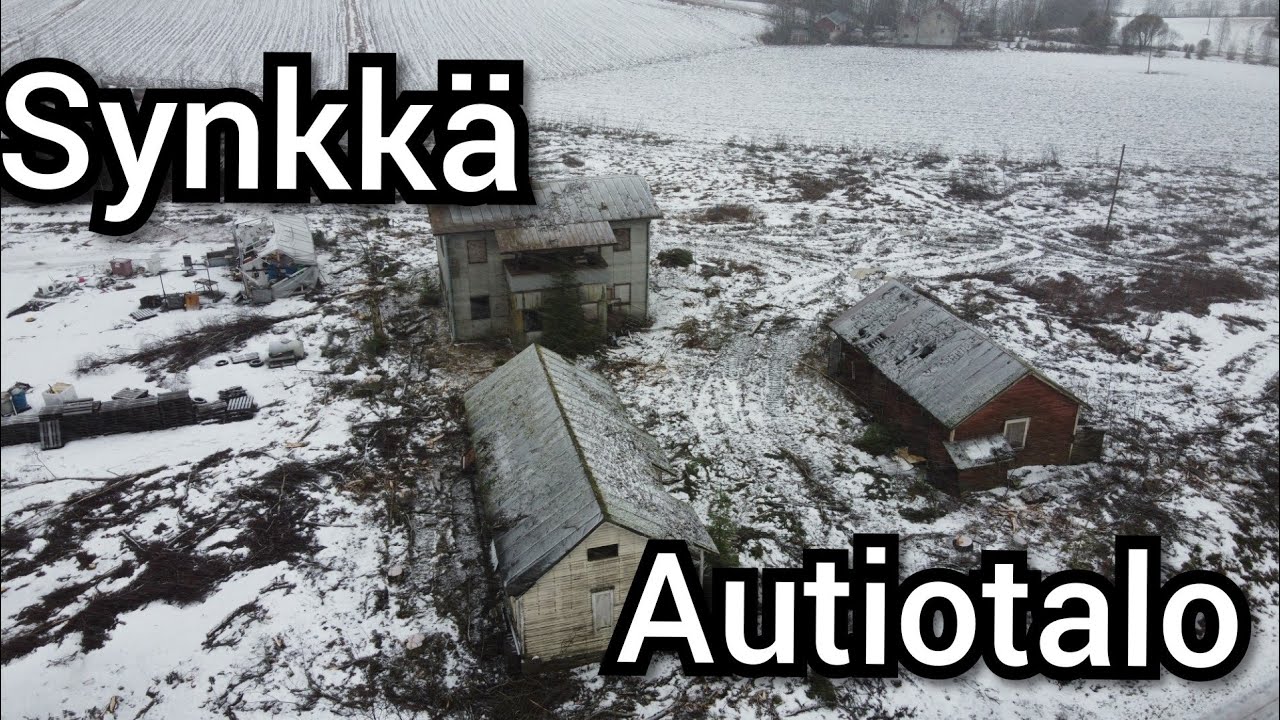 Tämä autiotalo voisi olla kauhuelokuvan kuvauspaikka