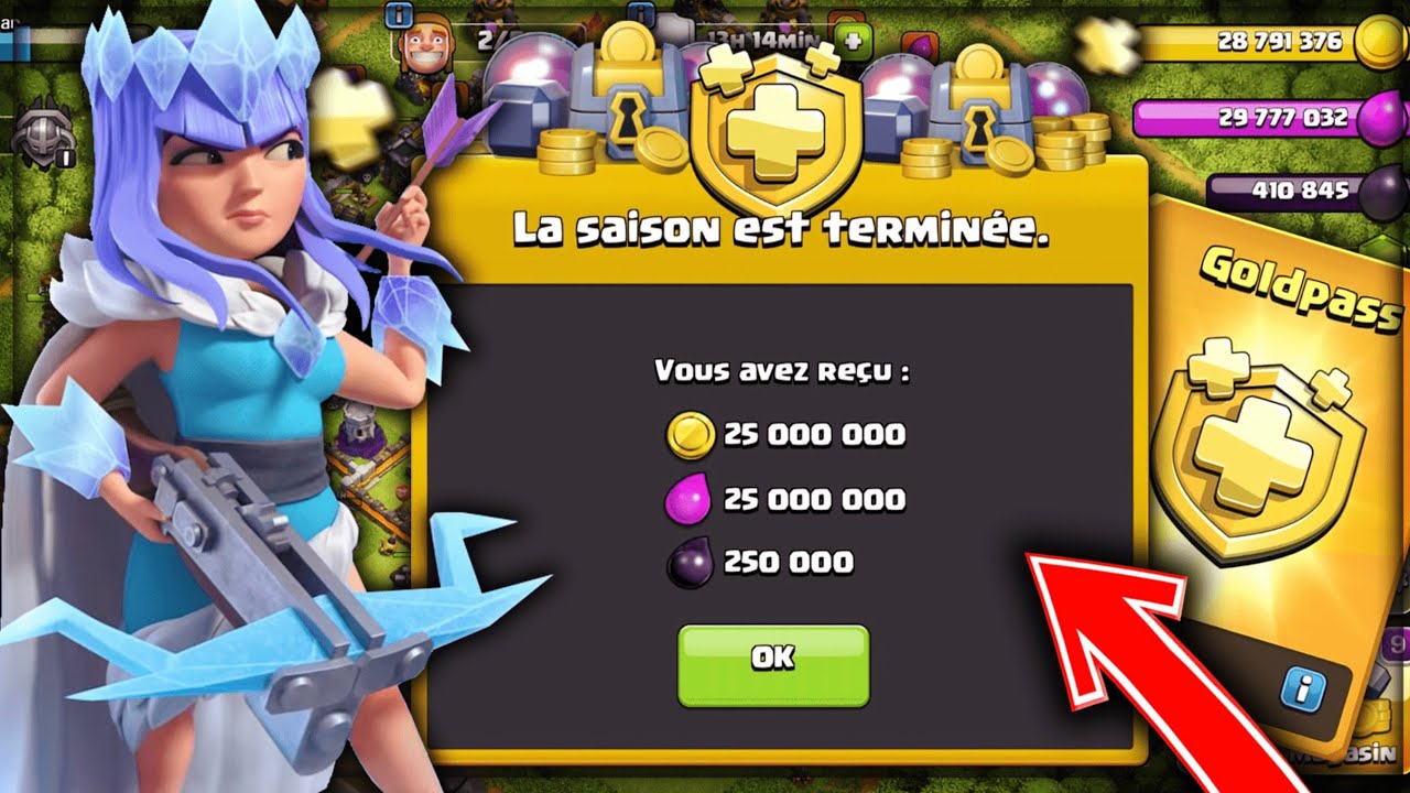 Clash of Clans | Pass Or novembre - Riche comme jamais !