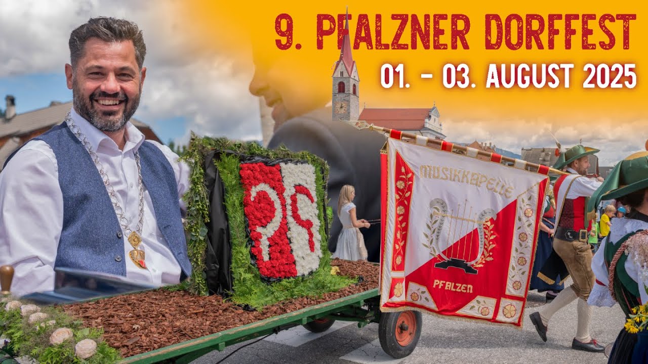 9. Pfalzner Dorffest 2025 – Großer Festumzug 🎉