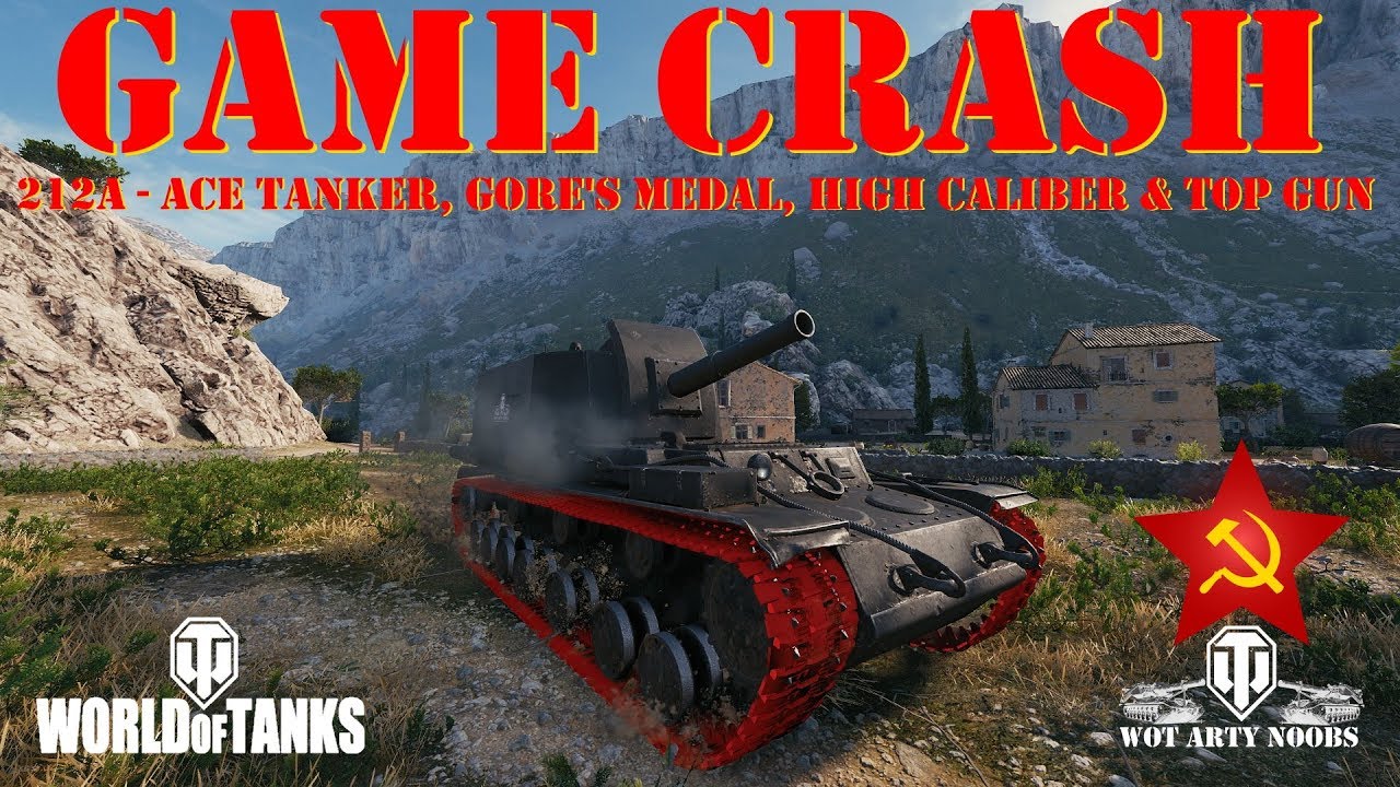 Game Crash - 212a - Ace Tanker, Gore's Medal, High Caliber & Top Gun