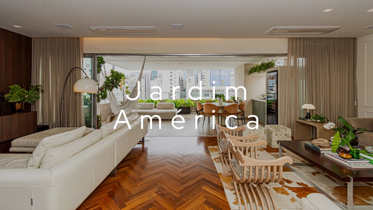 APARTAMENTO COM AMPLA VARANDA E VISTA ABERTA NO JARDIM AMÉRICA | SÃO PAULO