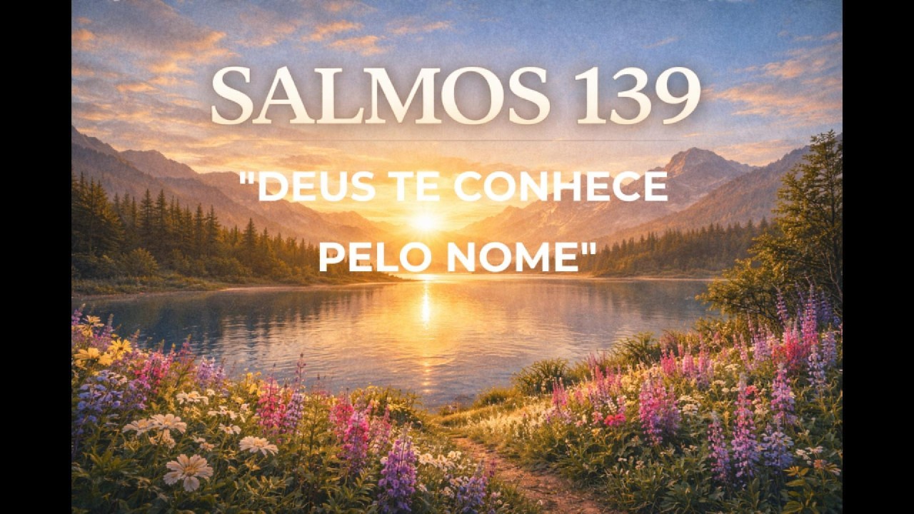 DEUS TE CONHECE: Ouça o Salmo 139 e sinta o Cuidado de Deus em sua vida hoje