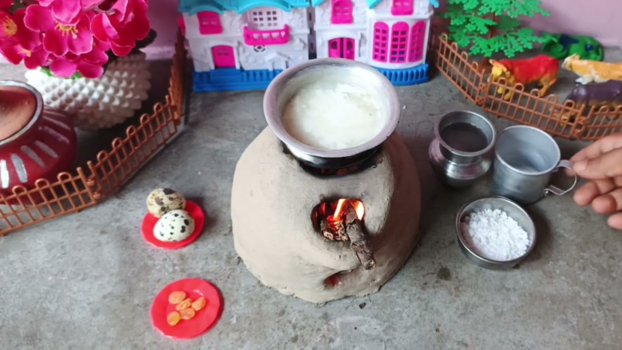 আজকে মিনি কিচেনে| পায়েস রান্না করলাম।