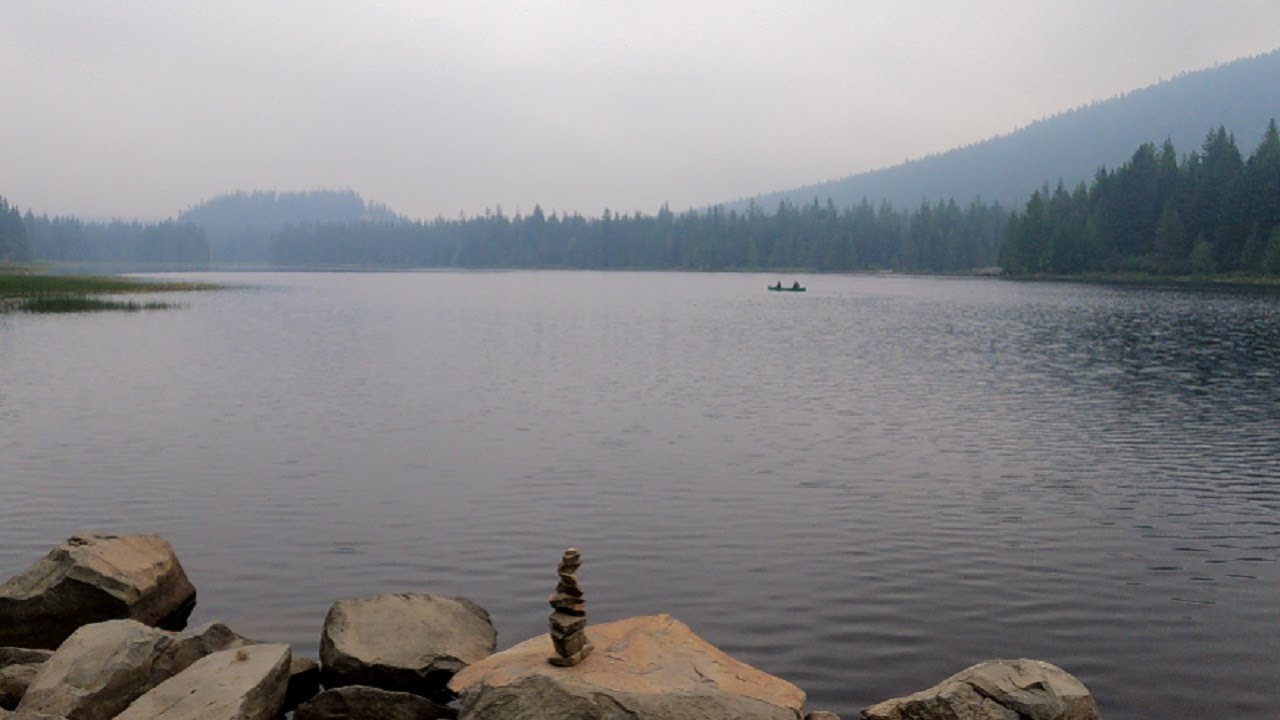 ⁴ᴷ⁶⁰ Walking Trillium Lake at Mount Hood National Forest, Oregon