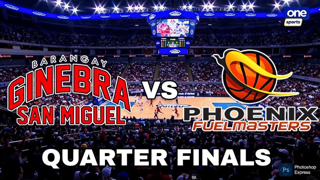 GINEBRA VS PHOENIX PBA QUARTER FINAL GAME COMMISSIONER'S CUP 2026