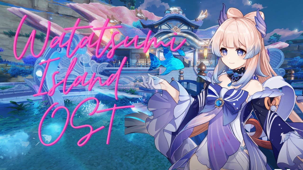 Watatsumi Island OST feat Sangonomiya Kokomi | Best Spot | Relaxing Music | Genshin Impact
